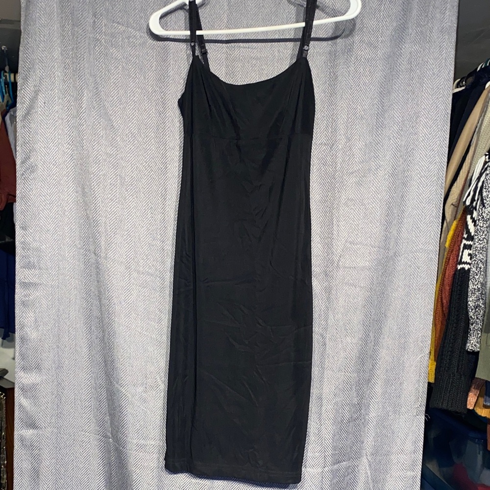 Vintage City Triangles Elegant Black Midi Dress